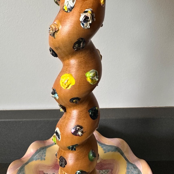 Vintage MacKenzie-Childs Lamp - Picture 4 of 9